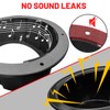 StarknightMT 2PCS Speaker Pods for 6.5 Inch Speakers Universal Angled