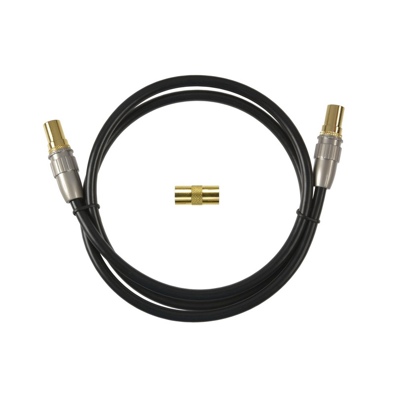 aricona TV antenna cable gold plated coax plug