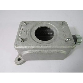 Crouse-Hinds FS019 Conduit Box 15.8 Cubic in. Blank Iron