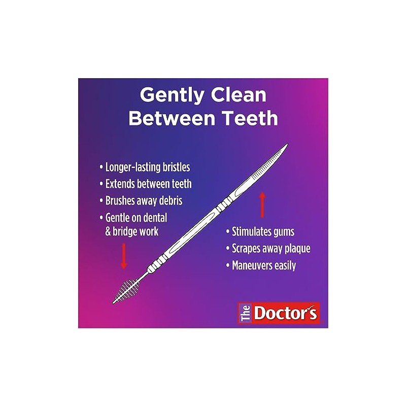 The Doctor's BrushPicks Toothpicks (275 count) by Brushpicks