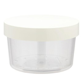 三好製作所 GEL-COOL ランチボックス 保冷剤一体型 ラウンド ミルクホワイト 0101-0053