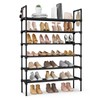 LANTEFUL 6 Tier Shoe Rack for Closet Shoe Organizer with