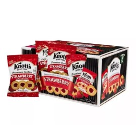 Knots berry Knott's Berry Farm Strawberry Shortbread Cookies ( 2 oz, 36 pk.)