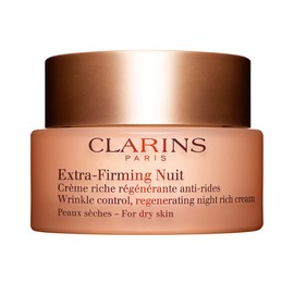 Clarins Extra-Firming Night Cream  Anti-Aging Moisturizer  In Just 2 Weeks, Skin Appears Visibly Regenerated, Firmer and Tighter  Evens Skin Tone...  