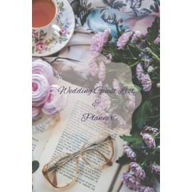 Guest List & Planner: Cute Floral Planner | Wedding Guest Book | Address Book | Wedding To-Do