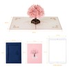 Kesote Message Card, Cherry Blossom, 3D Card, Pop Up Card,