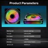 Jungle Leopard Prism 6PRO ARGB PWM Computer PC Fan 120