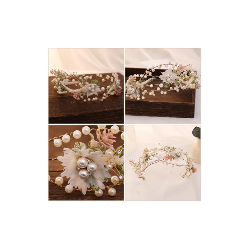 Diadema de Flores, Tocado de Flores, Tocado Floral para Novia,