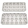 HAOHIZE Stainless Steel Ice Cube Tray, Ice Cube Tray with