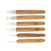 Septe 6Pcs/Set Dreadlock Crochet Hook for Hair,Dreadlock Crochet Hook Needle