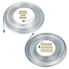 WFLNHB 25 Ft. 1/4 and 3/16 Zinc-Coated Brake Line Tubing