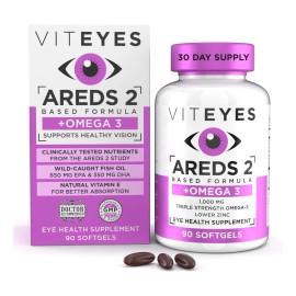 Omega 3 Viteyes AREDS 2  Omega 3 Vitaminas Cpsulas 90 Unidades                                                                                        
