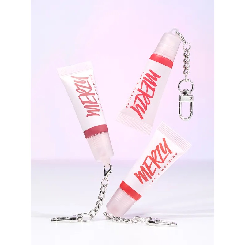 머지 Merzy Let's Wearing Blur Tint Keyring (04 Berry Pink)
