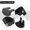 and Lightweight Rear Footrest Pedals for Electric Bikes, Easy to