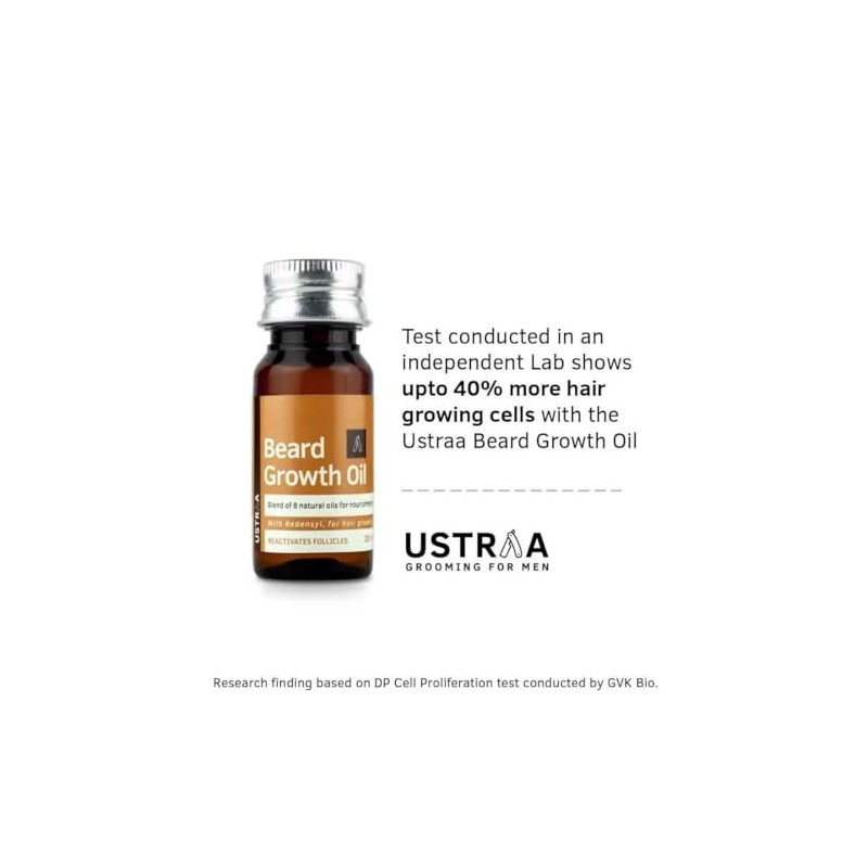 Glamorous Hub - Ustraa Aceite crecimiento de la barba -