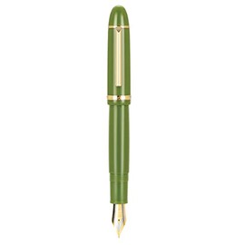 erofa Jinhao X159 X159 - Pluma estilográfica, punta fina, color verde aguacate con clip dorado, acrílico, gran tamaño, X15912-F                       