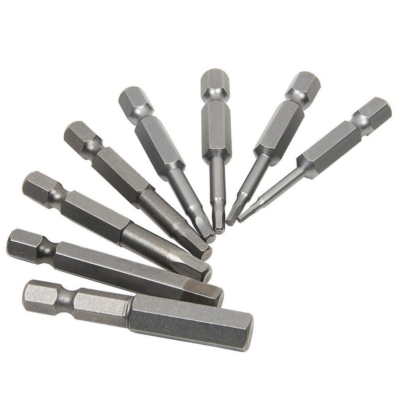 Yakamoz Screwdriver Bits Set, 8pcs Magnetic Inner Hexagon Hex Head