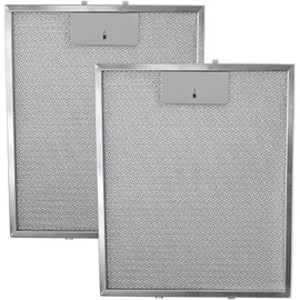 SPARES2GO Metal Mesh Filter for Electrolux Cooker Hood/Kitchen Extractor Fan Vent (Pack of 2 Filters, Silver, 300 x 250 mm)