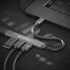 sonero® USB-Hub, USB-Verteiler, 4-Port, 1x USB 3.2 mit 5 GB/s,