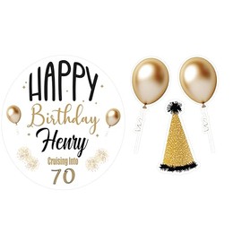 Cruise Ship Door Decorations Birthday Celebration 4 Piece Bundle, Funny & Fun Party Decor - Decorative Magnetic Favors For Fridge, Whiteboard - Ships Stateroom on Carnival, Royal Caribbean