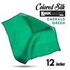 Magic Makers 12 Inch Color Silk - Professional Grade (Emerald
