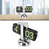 European Style Retro Digital Flip Down Clock 304 Stainless Steel