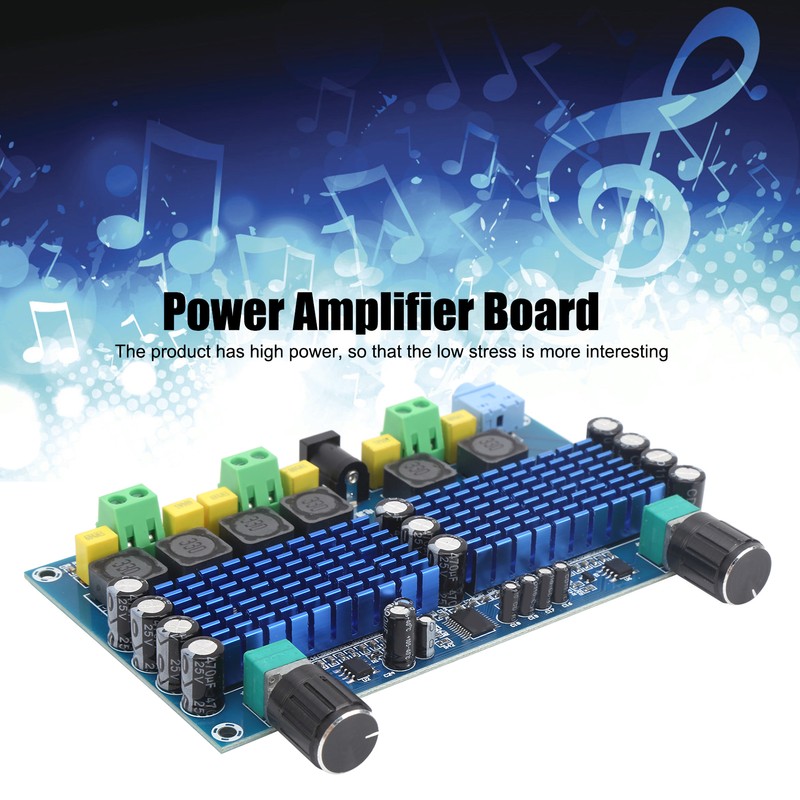 Power Amplifier Board TPA3116 Chip D2 2.1 Channels Bass Audio