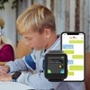 ANIO 5 (blau) - Telefon Uhr für Kinder - Anrufe,
