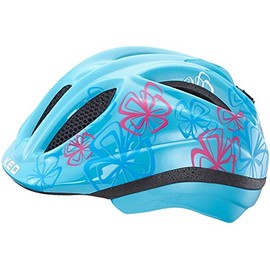 KED Meggy Trend Helmet Kids Green Croco 2017 mountain bike helmet downhill, lightblue flower, S/M