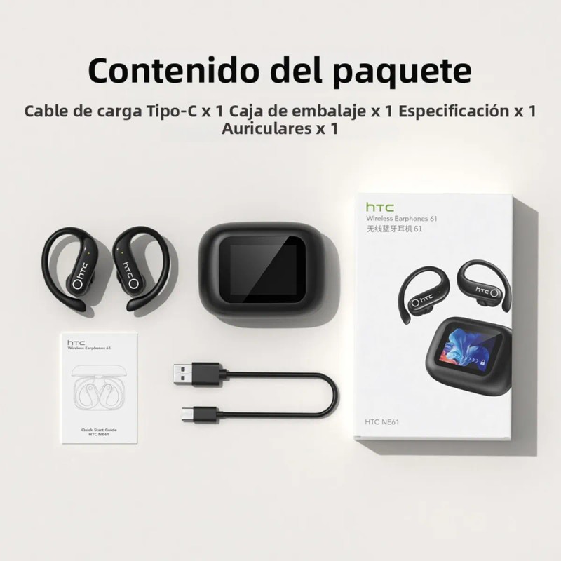 Audifonos In-ear inalmbricos Htc ne61 ai audifonos traductores con smart