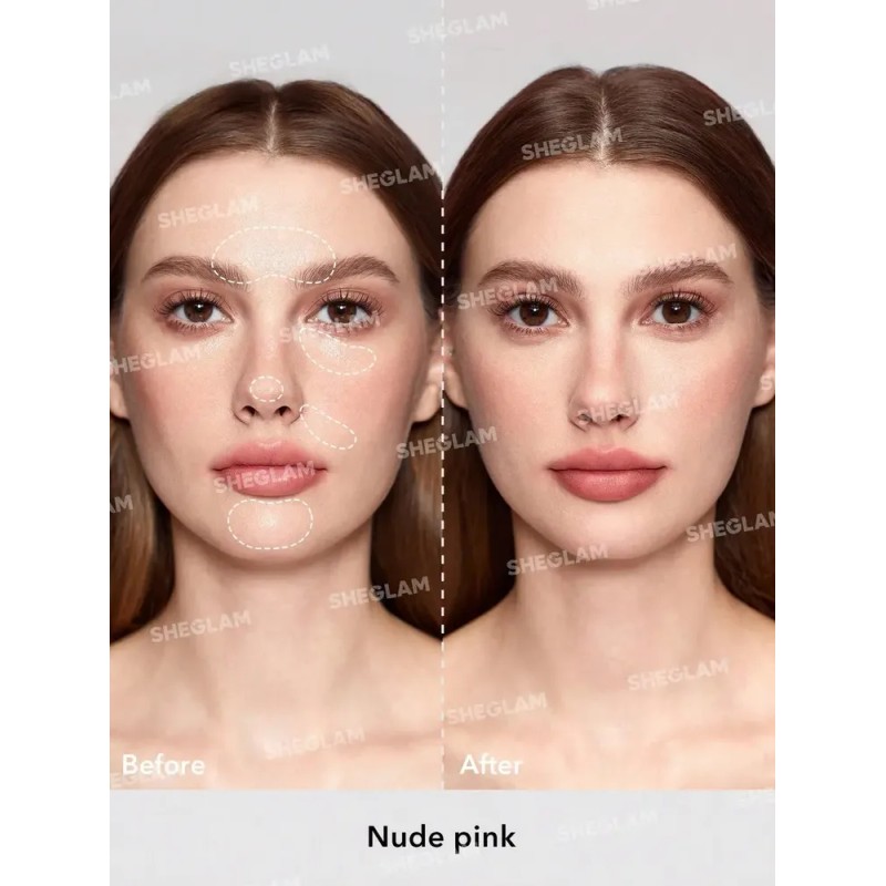 Sheglam Polvo Light Through Oil Control Acabado Mate Tono Nude
