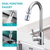 Kitchen Sink Faucet Aerator Solid Brass Tap Aerator Dual Function
