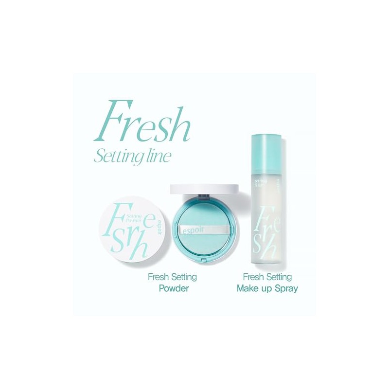 Espoir Fresh Setting Powder Polvo Fijador Facial, 9 g
