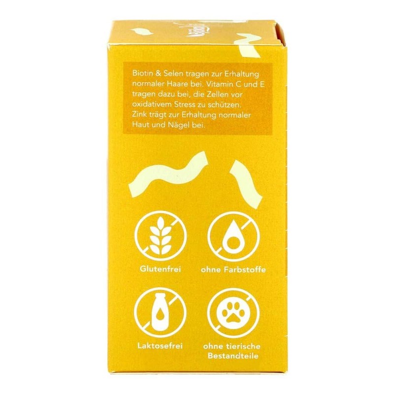 Skin Hair Nails Vegi Capsules Pack of 60 Capsules