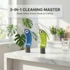 FrostyFlair 3-in-1 Cleaning Brushes, Grout Brush, Multifunctional Cleaning Brushes for
