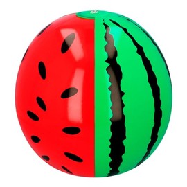 Boland 52078 Inflatable Watermelon, 35 cm, Water Toy, Decoration, Party Decoration for Pool, Summer Party and Theme Party