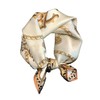 Aufeel 100% Real Mulberry Silk Women Small Square Neck Scarfs