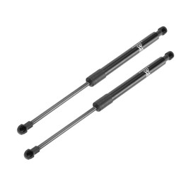 X AUTOHAUX 2Pcs 14 Inch 72 Lbs/ 320N Black Lift Supports Struts Shocks Gas Spring Universal for RV Car Truck Boat