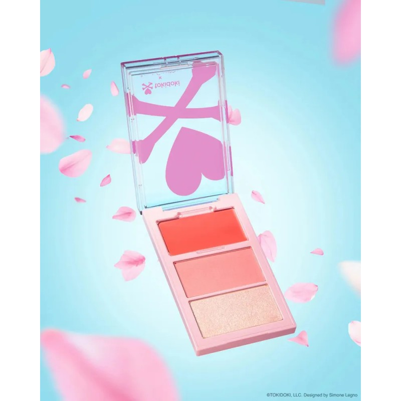 Beauty Creations - Tokidoki - Trío De Rubores Peach Blossom