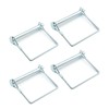 Zreneyfex 4Pcs Heavy Duty Square Wire Lock Pin, 5/16 Inch