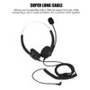 Over-Ear Headphones with Noise Cancelling Mic, 3.5mm Stereo Wired Telephone