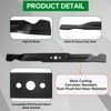 AB4200D Blades Compatible with 42” Deck Z6 T6 Riding Lawn