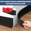 DSGL Flexible Baseboard Molding Trim, 4 in x 10 Ft