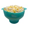 Amish Country Popcorn | Collapsible Silicone Microwave Popper with Customized
