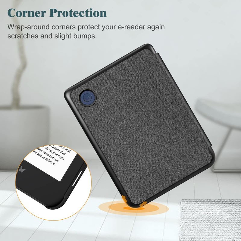 Fintie Case for Tolino Shine Color/Shine 5(2024)/Shine 4(2022) & Kobo