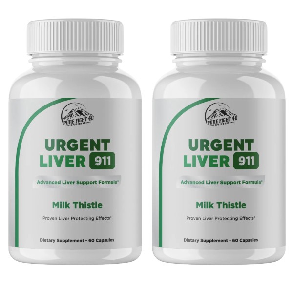 PureFight4U Urgent Liver 911, Supports Detox Liver Health Supplement- 2
