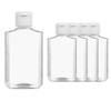 PQS 4 OZ Refillable Travel Bottles Flip-Top Cap - Liquids/Gels/Lotions