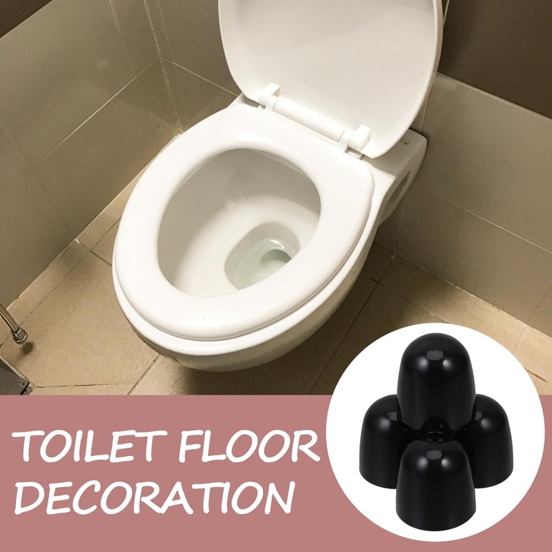 OSALADI 4pcs Universal Toilet Bolt Covers Cap For Bathroom Toilet