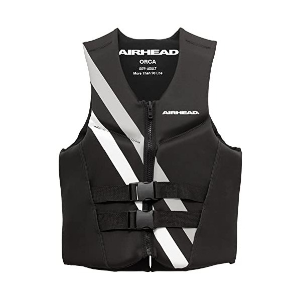 Airhead Orca Life Jacket Large PFD Made of Soft Kwik-Dry Neolite Material