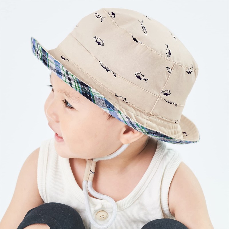 Durio Baby Sun Hat, Breathable Summer Hat, Children's Fishing Hat,
